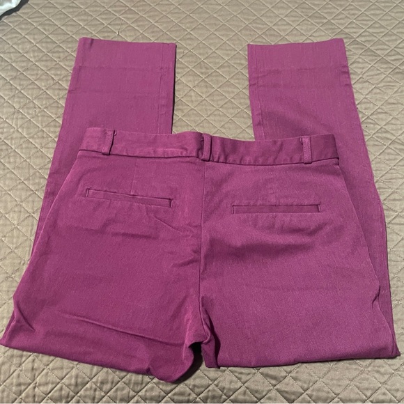 Banana republic pants purple/magenta casual business - Picture 2 of 4